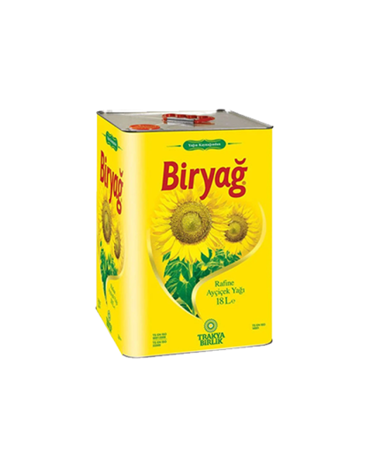 Biryağ Ayçiçek Yağı 18Lt Teneke Toptan Fiyat Al