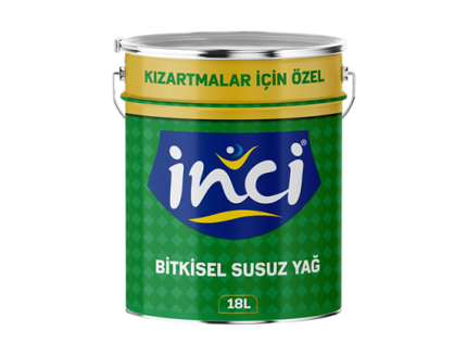 İnci Kızartmalık Yağ 18Lt Bitkisel Susuz Yağ