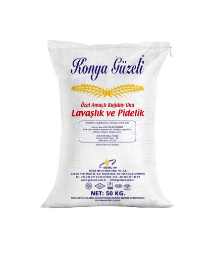 Konya Güzeli 50 Kg Lavaşlık ve Pidelik Buğday Unu Toptan